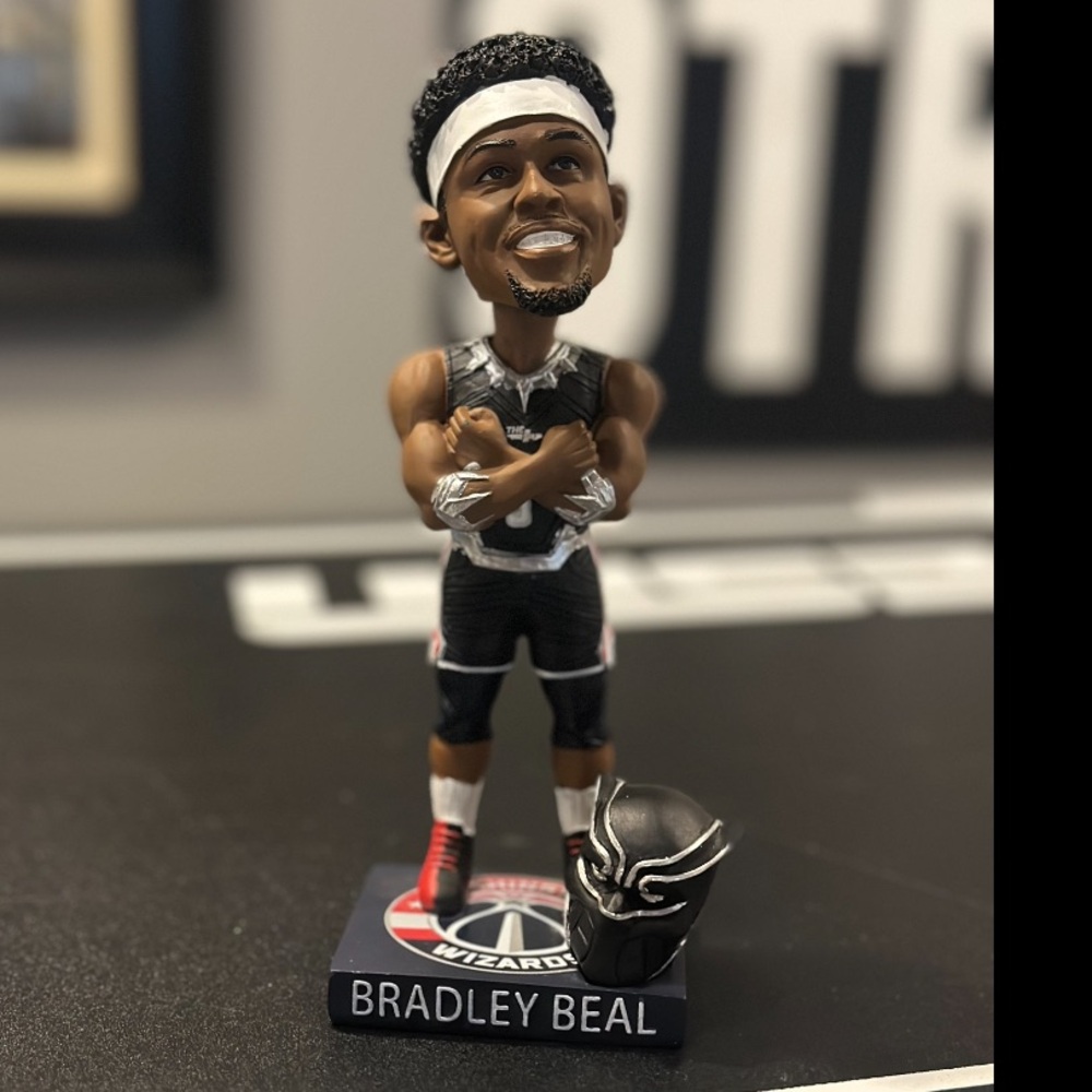 Marvel
Bradley Beal Black Panther Bobblehead
2020 season Washington Wizards